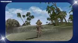 Tenue barbare costume cosplay Lineage 2 roleplay français