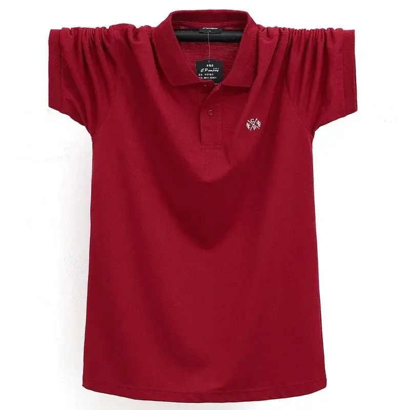 Miniatura: Summer Men Polo Shirt Brand Clothing Pure Cotton Men Business
