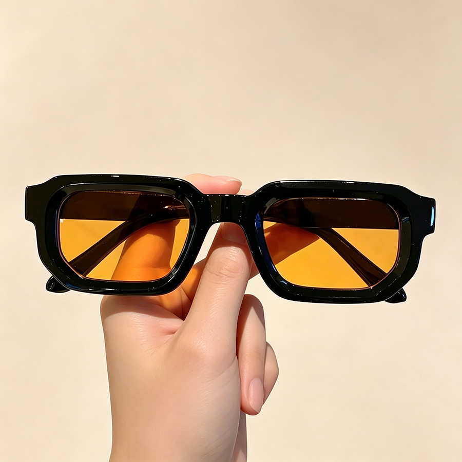 Conjunto de 6 Óculos de Sol Retangulares Vintage