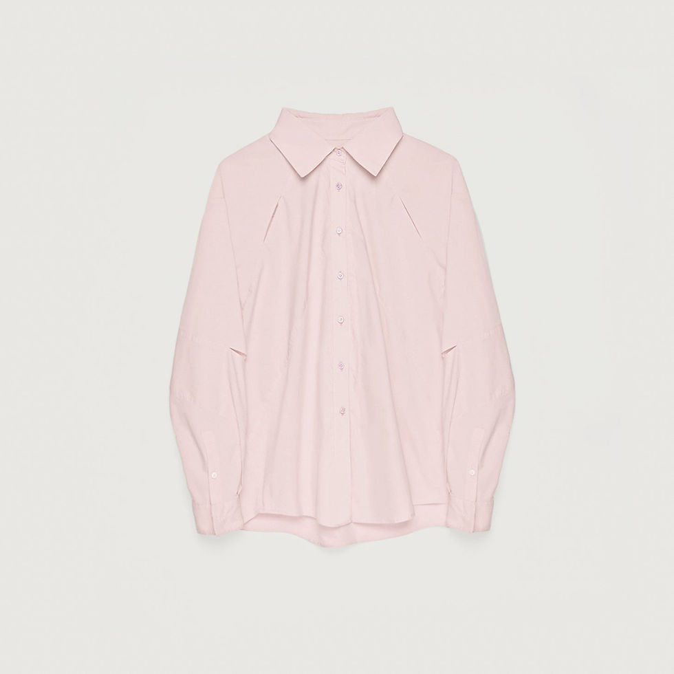 Thumbnail: Tencel Jacquard Striped Long-Sleeved Shirt Jacket Women's Loose Top
