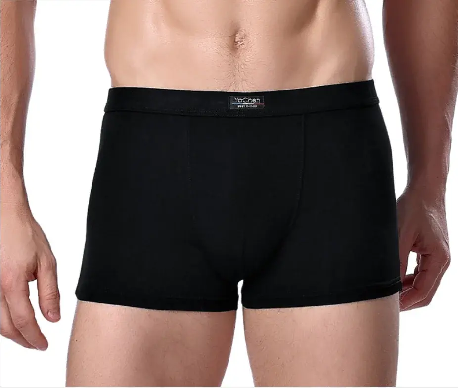 Miniatura: Men Sexy Boxer Soft Breathable Underwear Male Comfortable Solid