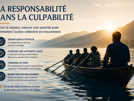 Responsabilité sans culpabilité