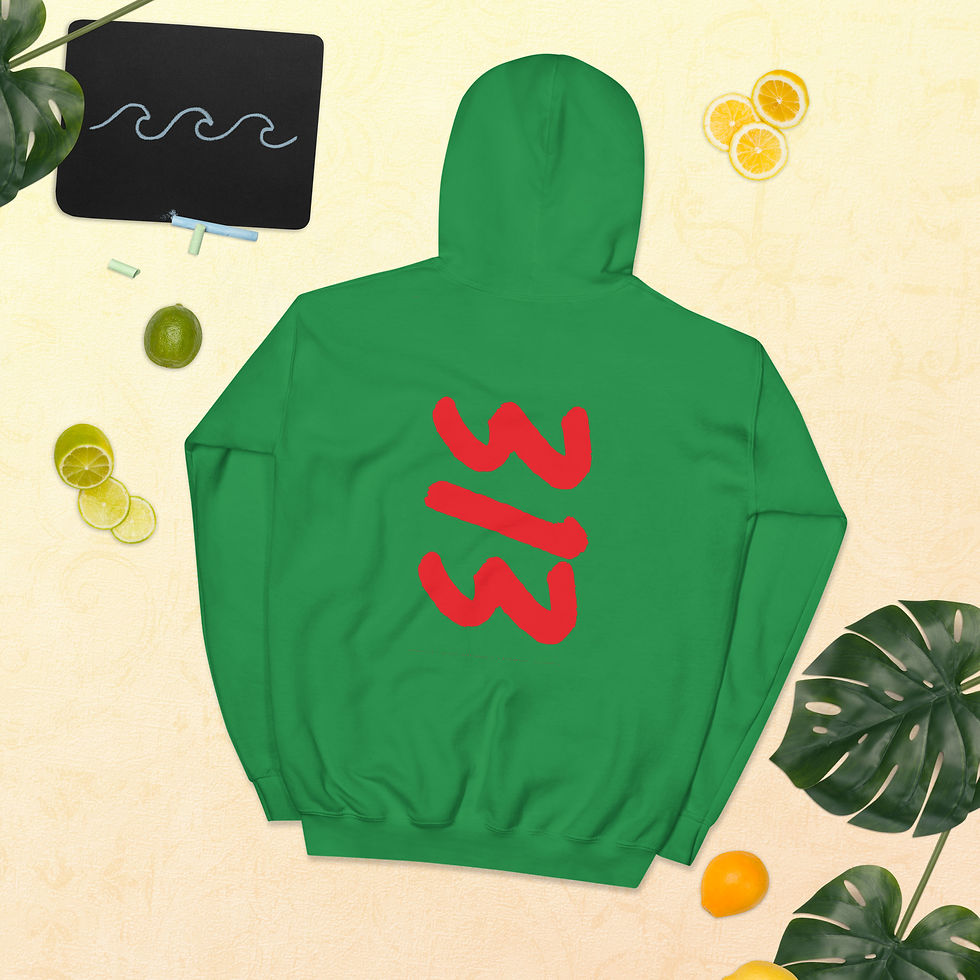 Thumbnail: Mo Pizza Logo + 313 Script Hoodie