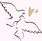 LARIGALDIE-LOGO_colombes seules_fond bla