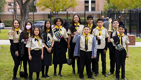 Pathfinders at convocation