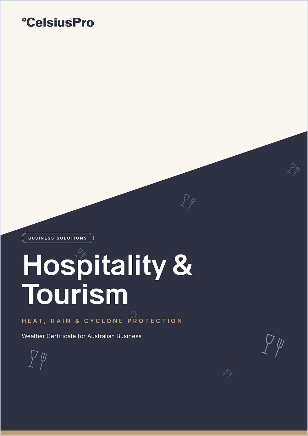 Hospitality & Tourism Weather Certificate