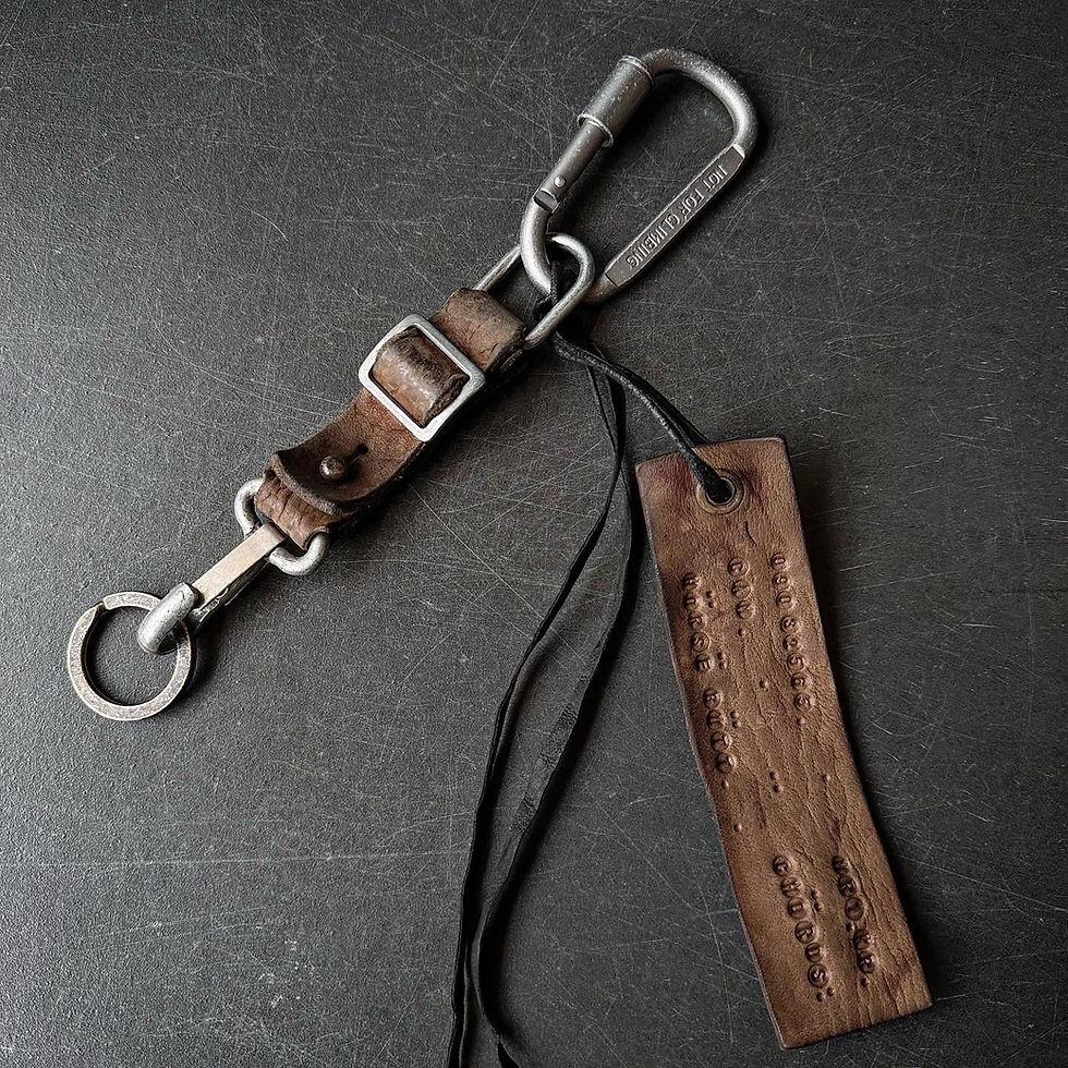 サムネイル： 09032565/KEY RING/BLA,CAM,KHA