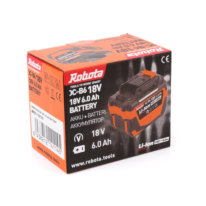 Pikkukuva: akku Robota DC-B6 18V 6Ah