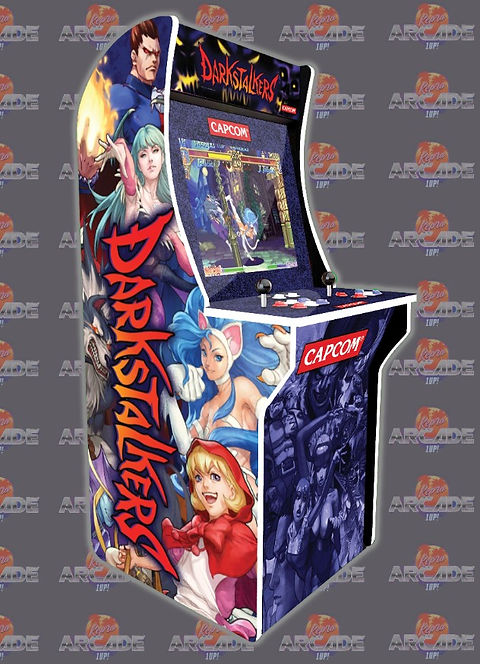 Darkstalkers - Arcade1up - Vinyl Graphics | ReproArcade