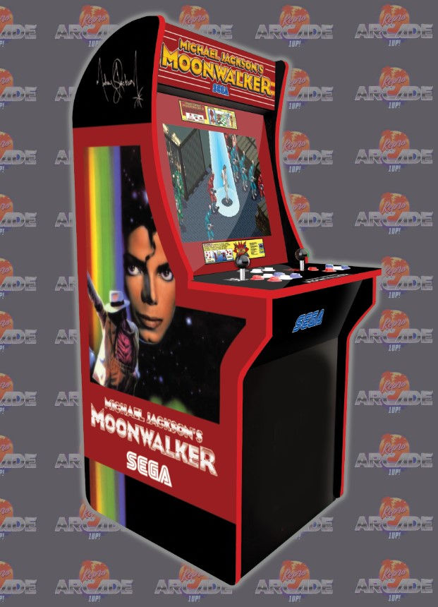 Michael Jacksons Moonwalker - Arcade1up - Vinyl Graphics