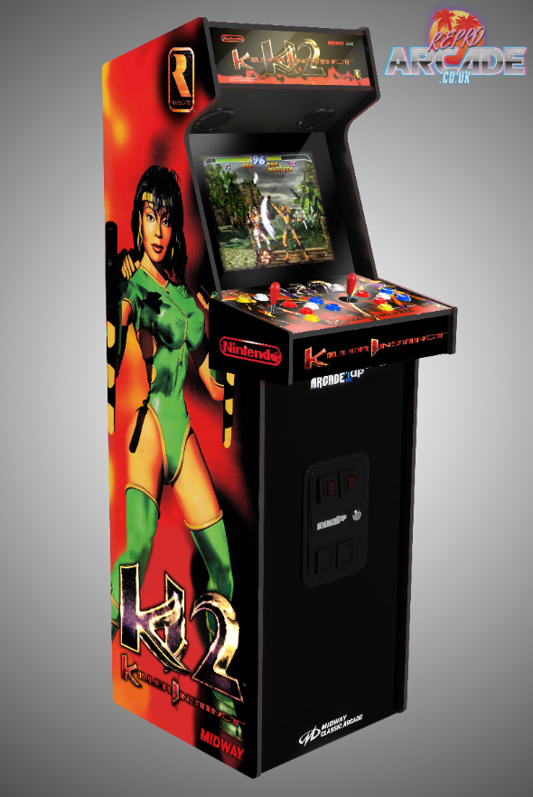Reproduction arcade artwork for classic arcade machines and Arcade1up ...