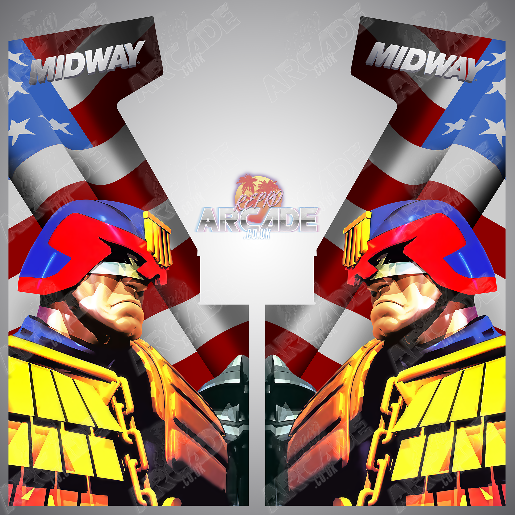 Judge Dredd - Arcade Side Art Vinyl