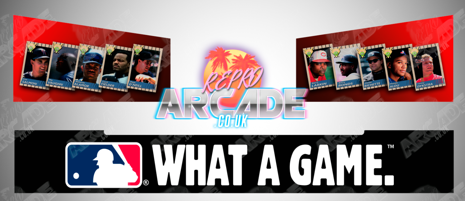 Power Up Baseball - Control Box Art