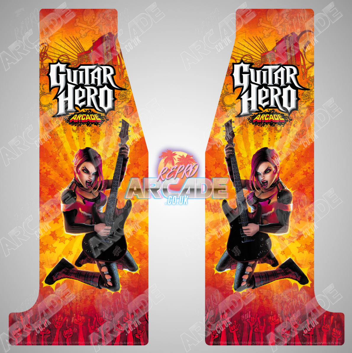 Guitar Hero - Arcade Side Art Vinyl