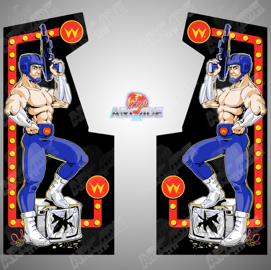 Smash TV (25" Screen)- Arcade Side Art Vinyl