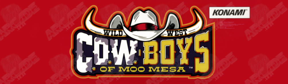 Cowboys of Moo Mesa - Arcade Marquee - Translight