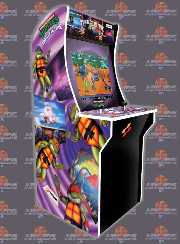TMNT Turtles in Time - Arcade1up - Vinyl Graphics
