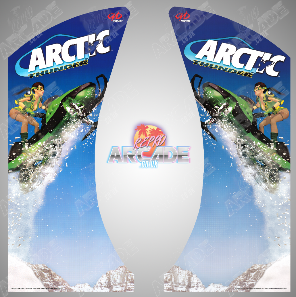 Arctic Thunder - Arcade Side Art Vinyl