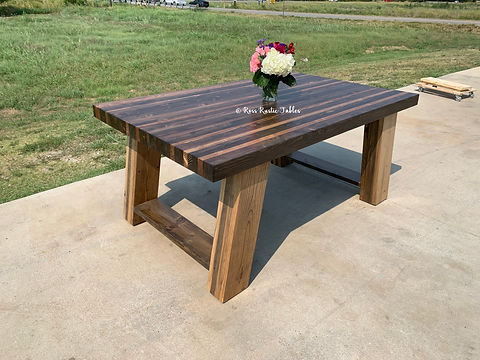Butcher Block Table | Ross Rustic Tables Butcher Block Table | Ross Rustic Tables