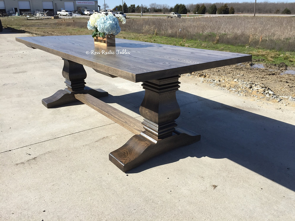 Rustic Trestle Table | rossrustictables