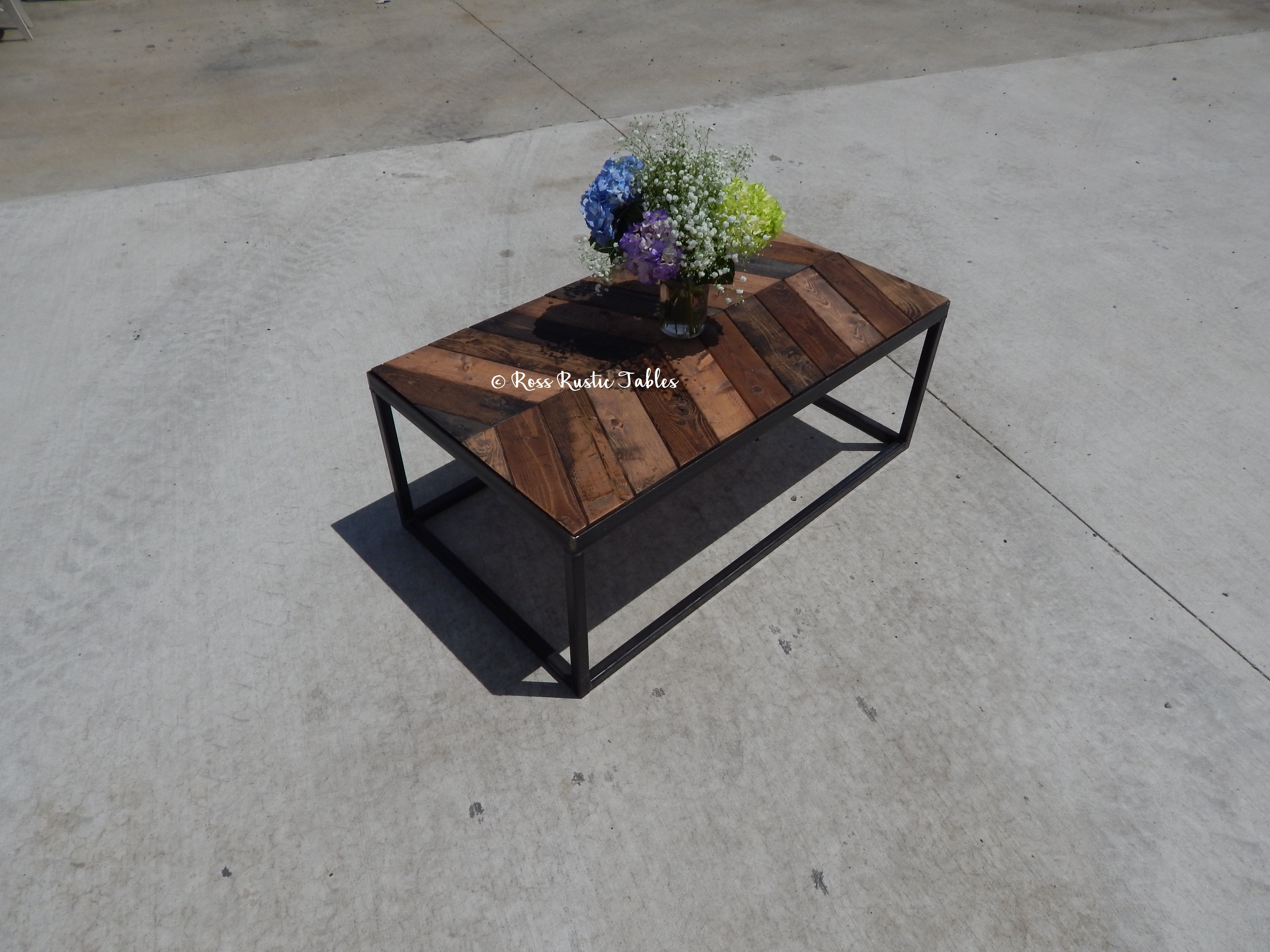 Chevron Coffee Table