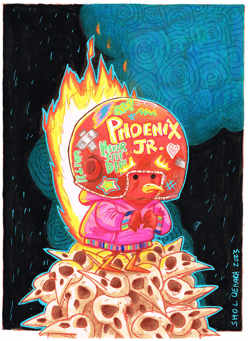 Thumbnail: Little Phoenix illustration
