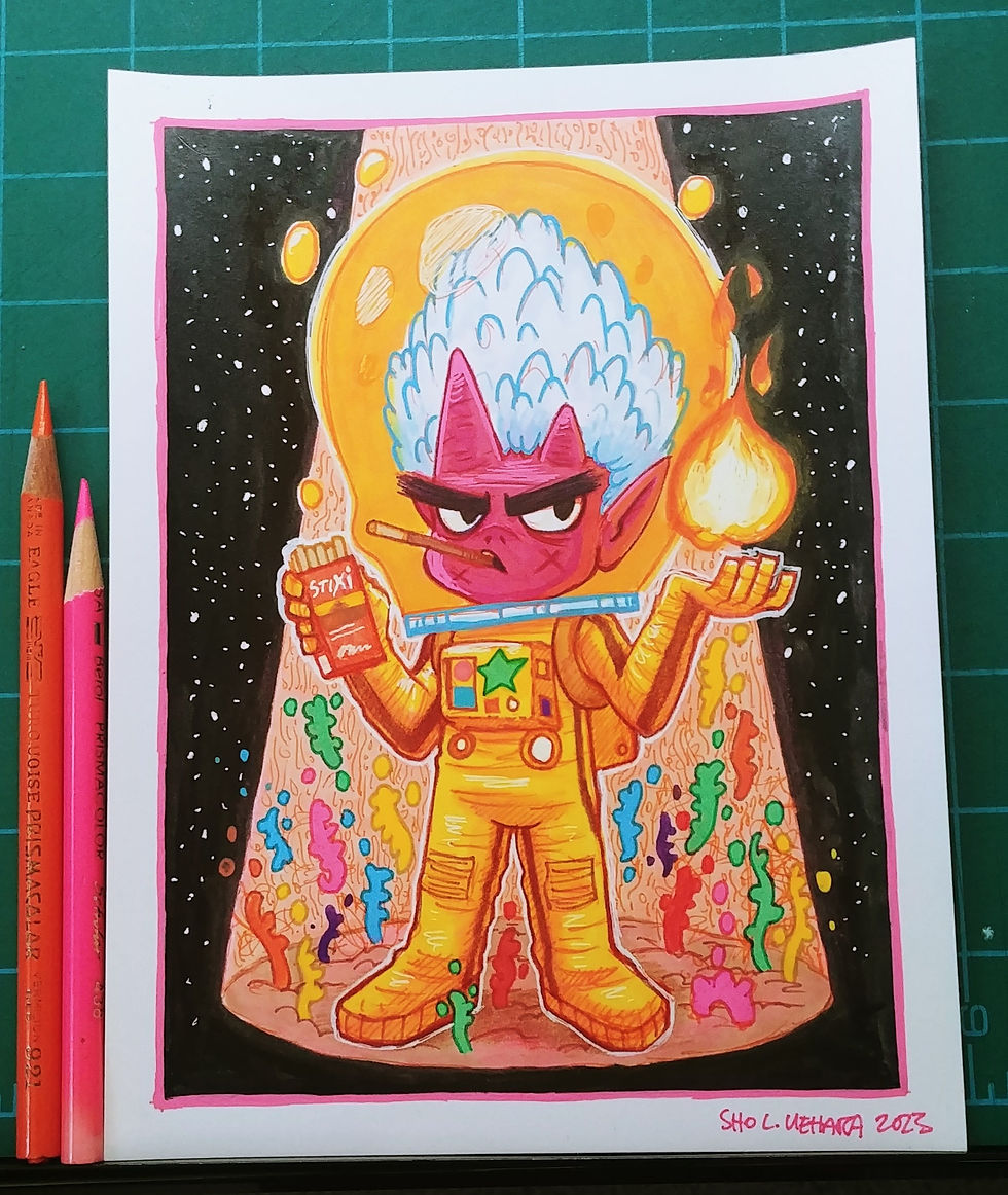 Thumbnail: Astro Demon illustration
