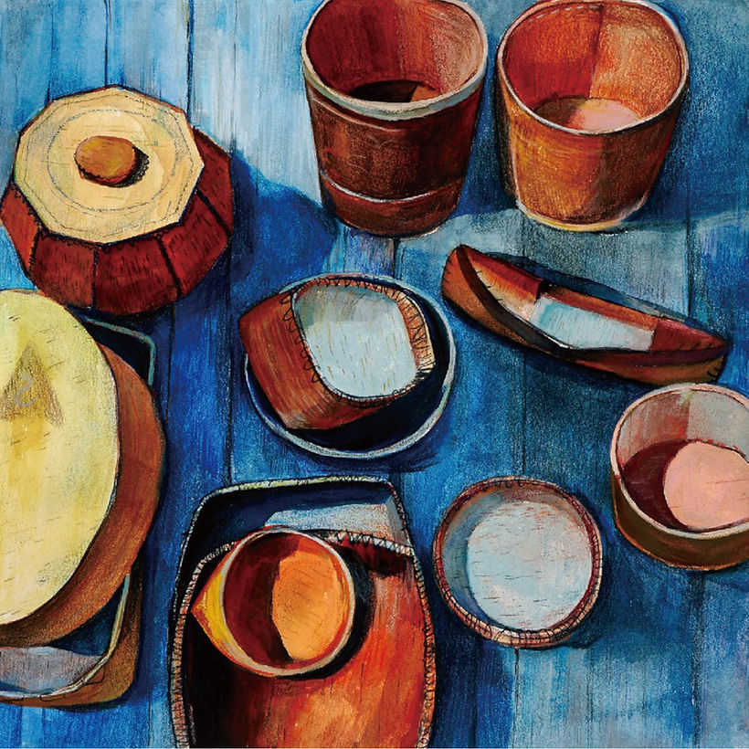 Fragments of Timelessness- Afternoon | Watercolor