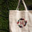 "berry picking" tote bag - with alphabet template!
