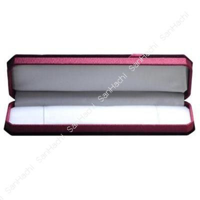 Miniatiūra: Pink-Maroon Velvet Bracelet Rectangular Box