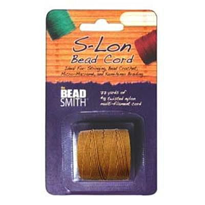 Miniatura: Beadsmith S-Lon Bead Cord- Gold
