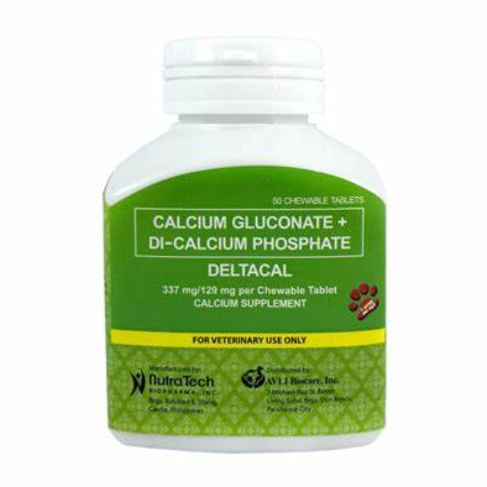 Deltacal Chewable Calcium Supplement Tablet