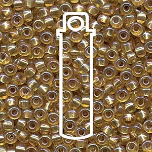 Pikkukuva: Miyuki 6/0 Silver Lined Gold AB Seed Beads