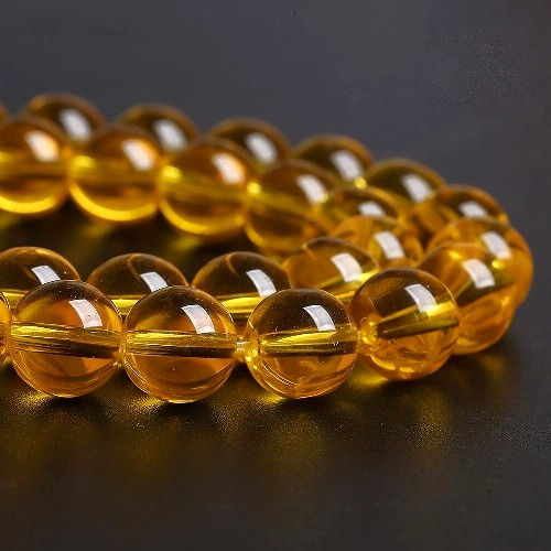 섬네일: Transparent Glass Round Beads