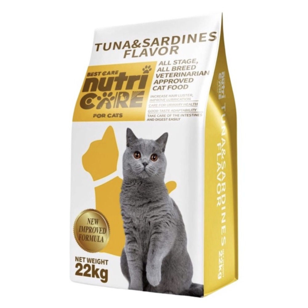 Nutricare Cat Food Tuna & Sardines All Stages | 22kg