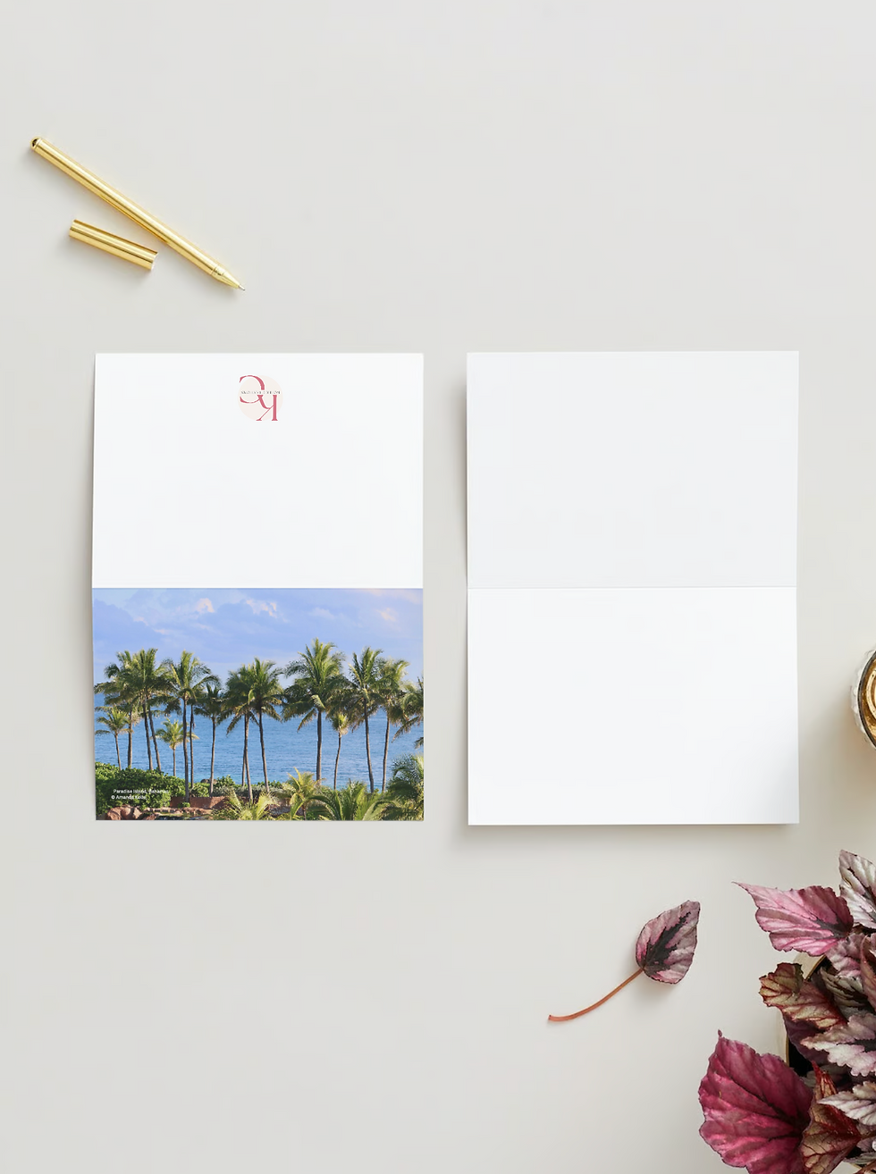 Thumbnail: Beach Bliss Photography Stationery Set