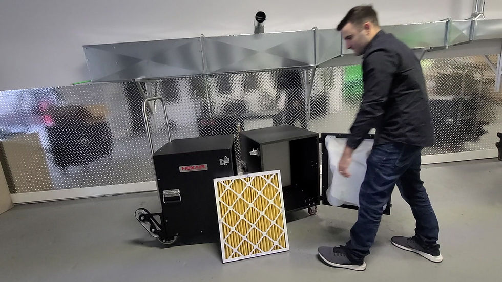 Thumbnail: Nexair™️ 5.0 🌪 - 5000 CFM Negative Air Machine Dual Motor