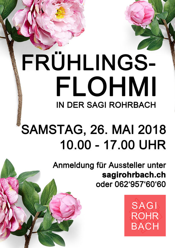 Frühlingsflohmi im Sagiareal
