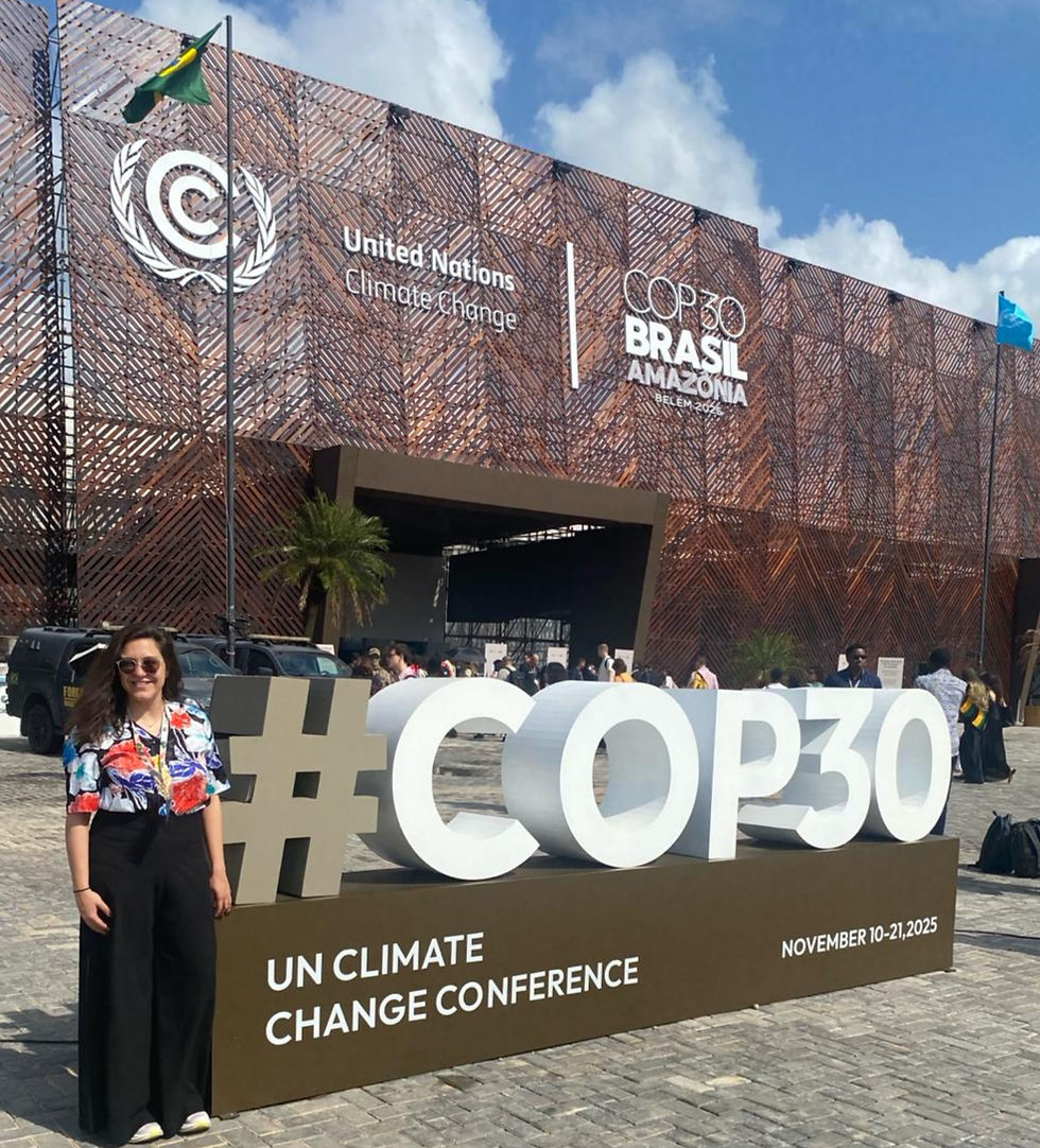 Erica Rabelo, EC Focus Environmental Engineer and Lead Consultant at COP30.