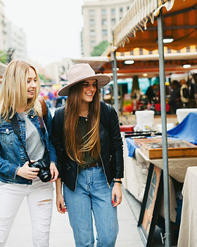 marché en plein air