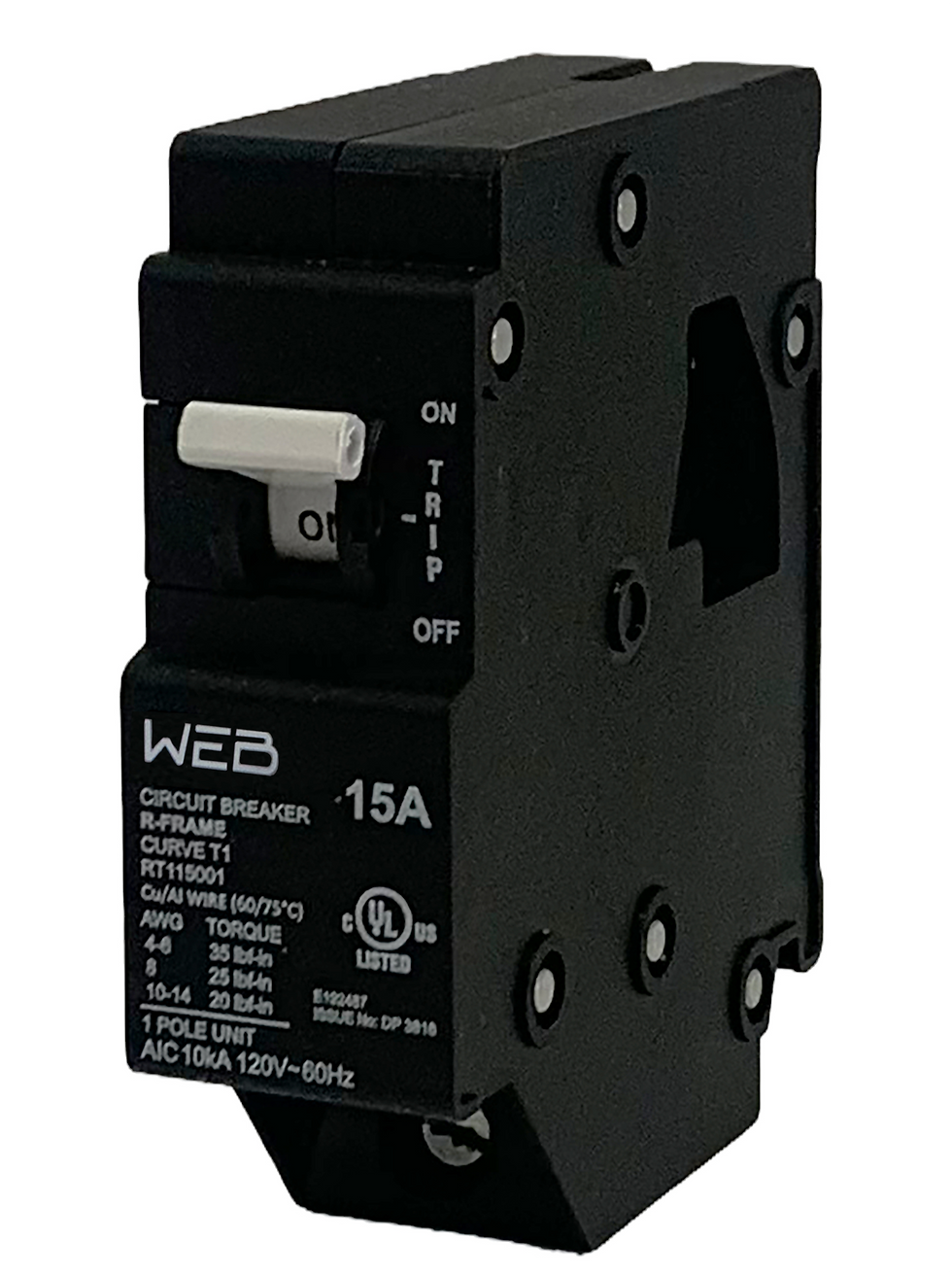 Thumbnail: Thermal magnetic circuit breaker with mid-trip indicator for panel use