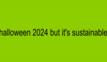 Halloween 2024 But It's Sustainable