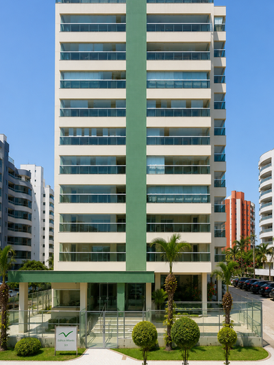 Fachada do Edifício Atlantic, Módulo 06, Riviera de São Lourenço