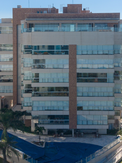 Fachada do Edifício Miramar, Módulo 07, Riviera de São Lourenço