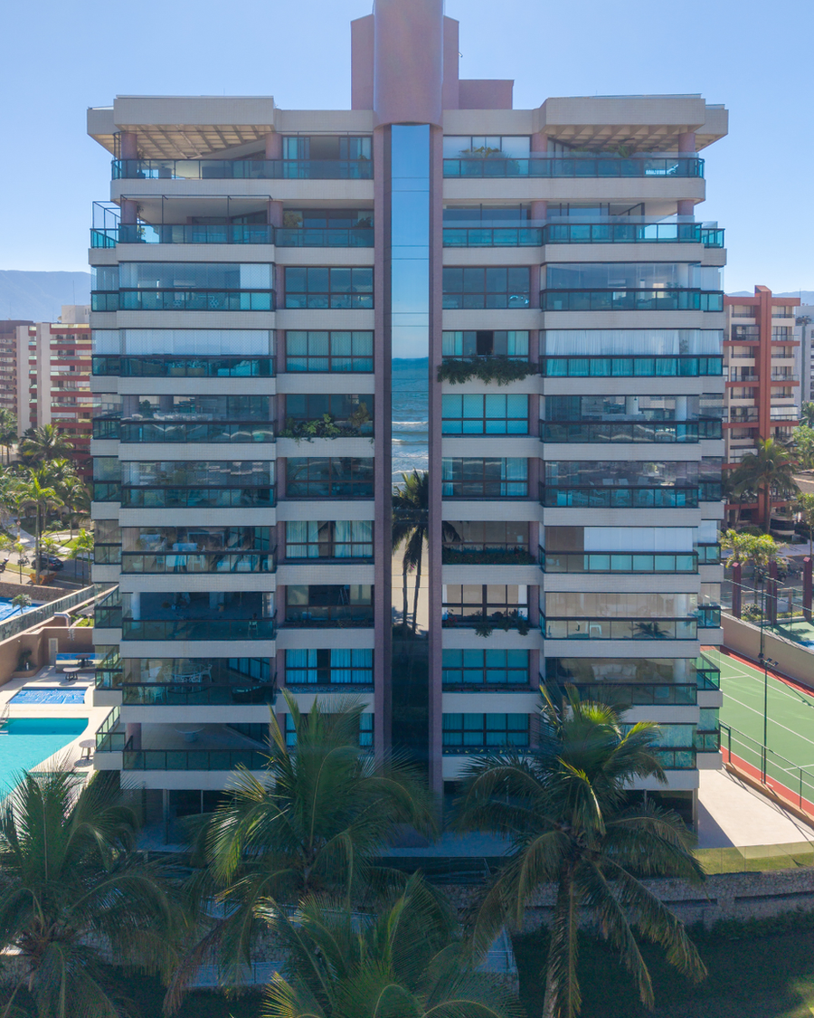 Fachada do Edifício Porto Fino, Módulo 06, Riviera de São Lourenço, Bertioga
