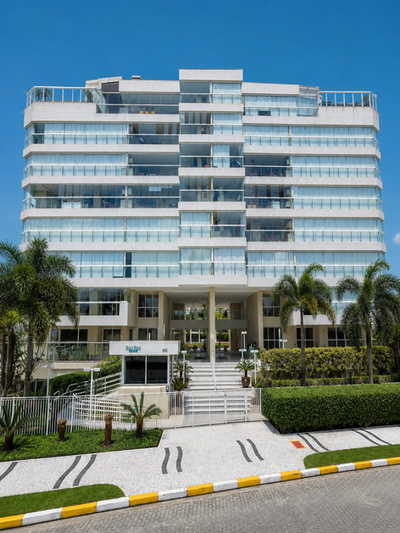 Fachada do Edifício Beach House, Módulo 02, Riviera de São Lourenço
