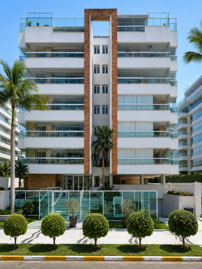 Fachada do Edifício Trancoso & Caraiva, Módulo 07, Riviera de São Lourenço