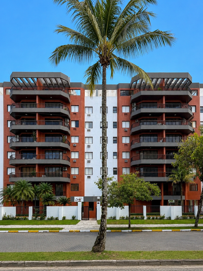 Fachada do Edifício Ilha do Caribe, Módulo 04, Riviera de São Lourenço