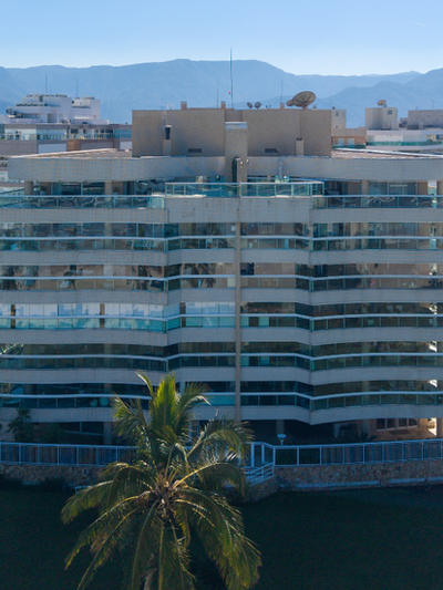 Fachada do Edifício Porto de Sagres, Módulo 07, Riviera de São Lourenço