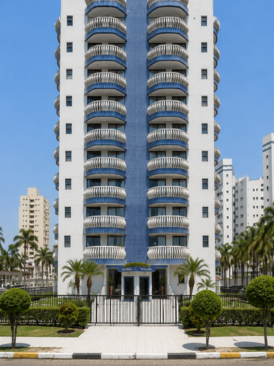 Fachada do Edifício Pacific, Módulo 06, Riviera de São Lourenço